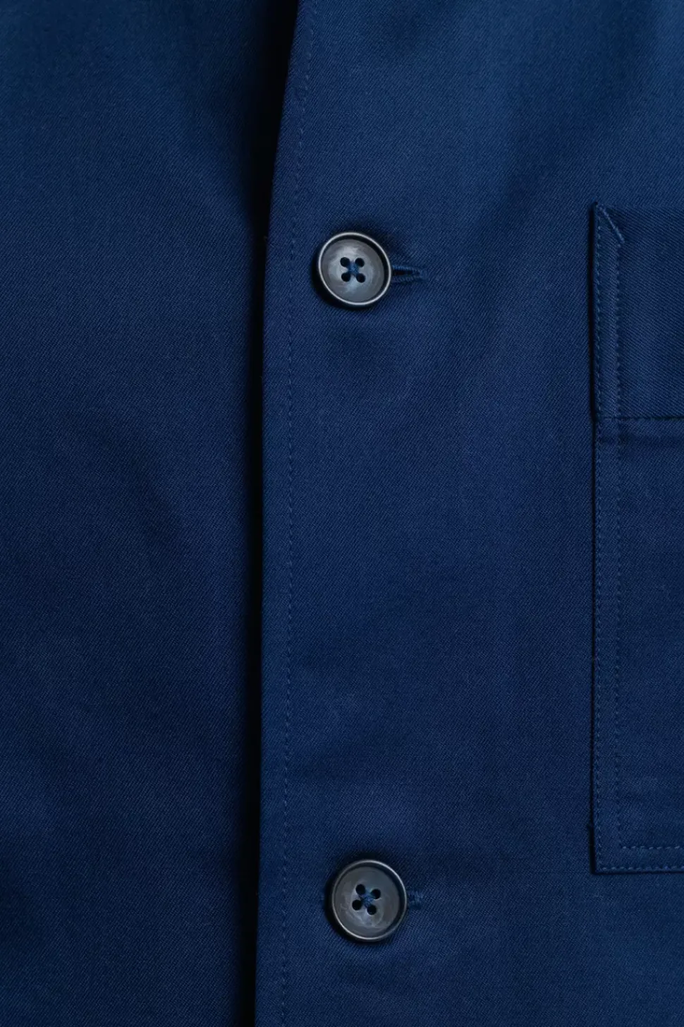 Workwear Jacke Bio Twill - Blau
